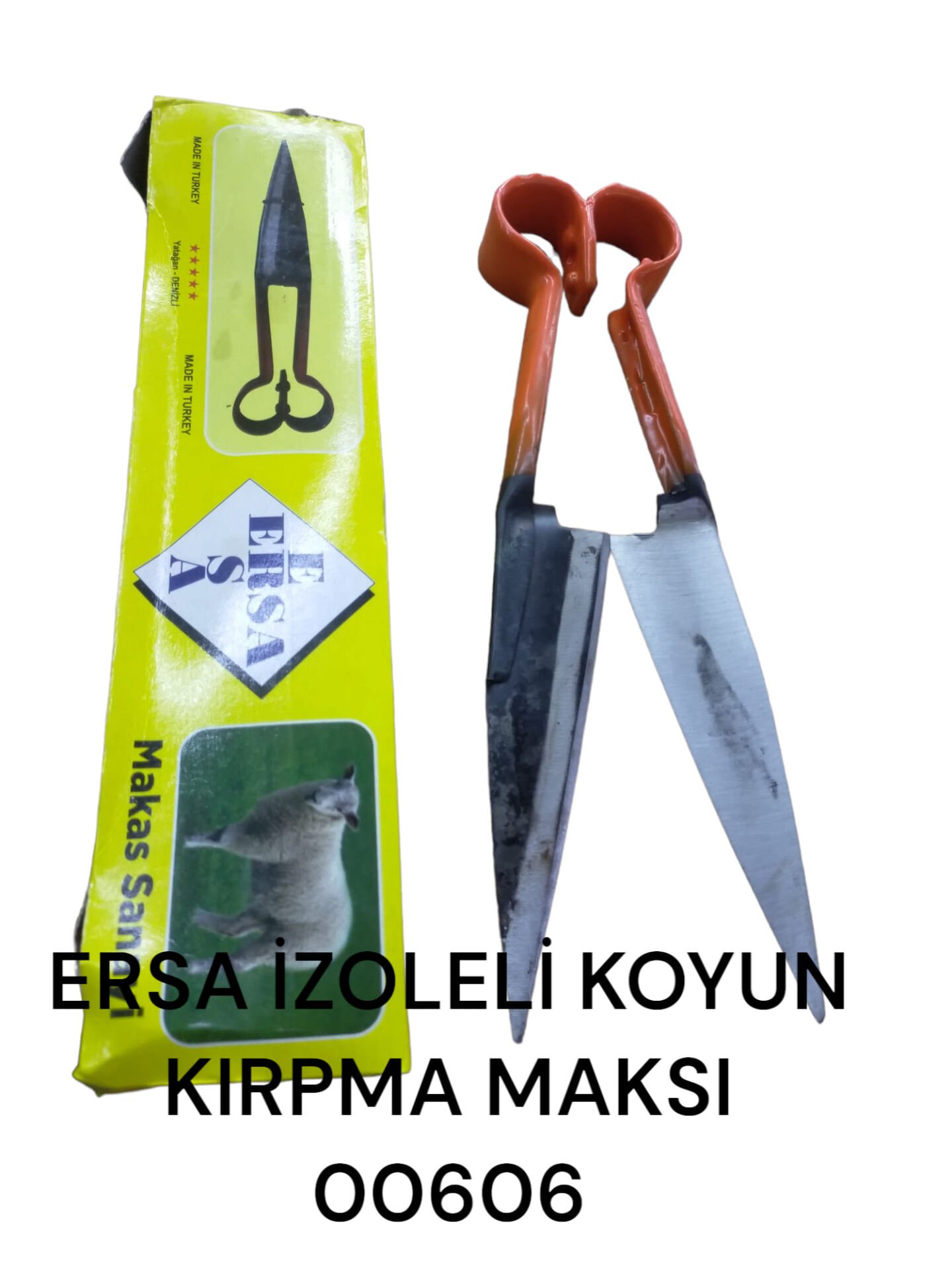 00606 Ersa İzoleli Koyun Makası 2Li