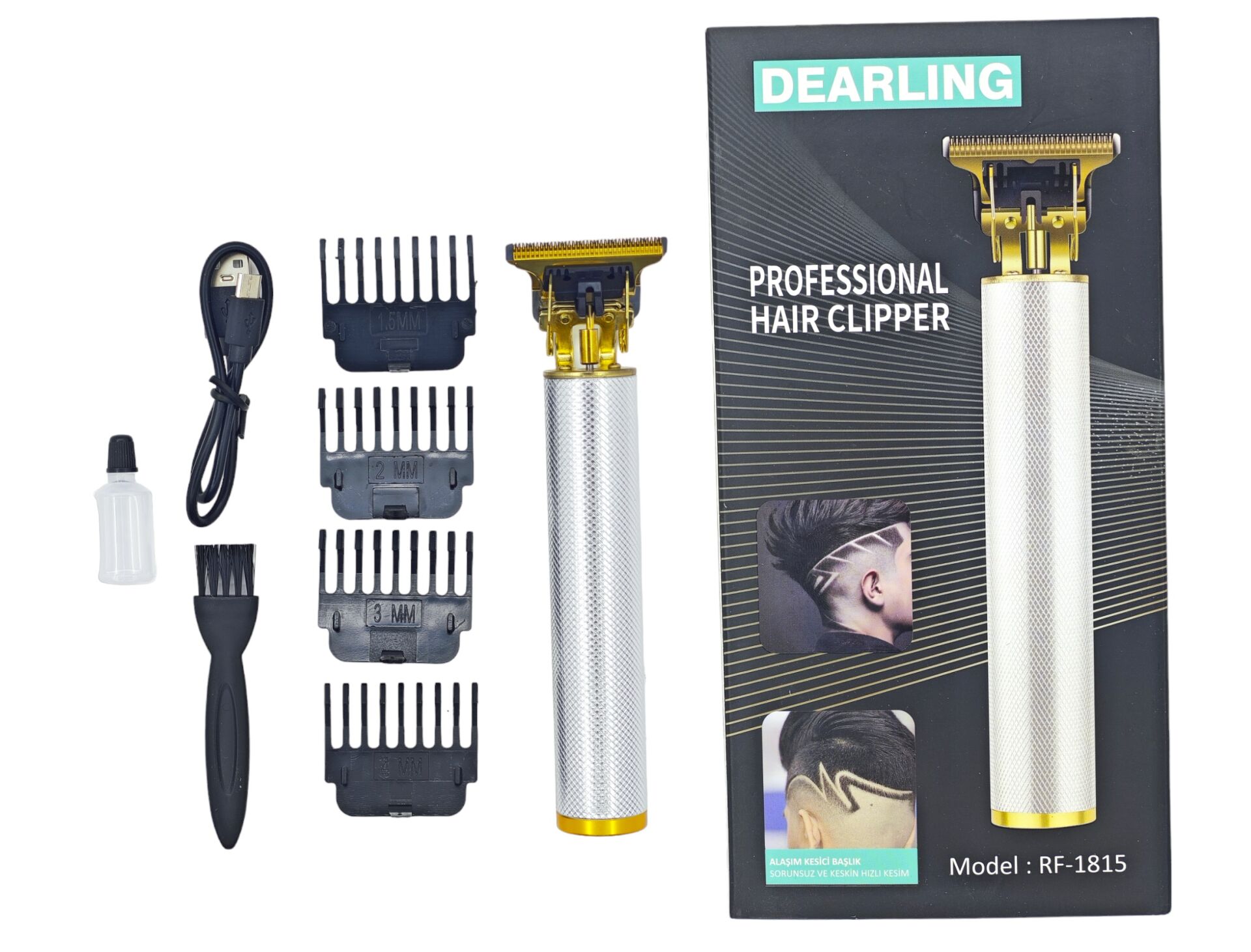 Rf-1815 Dearlıng Şarjlı Saç Kesme Makinesi