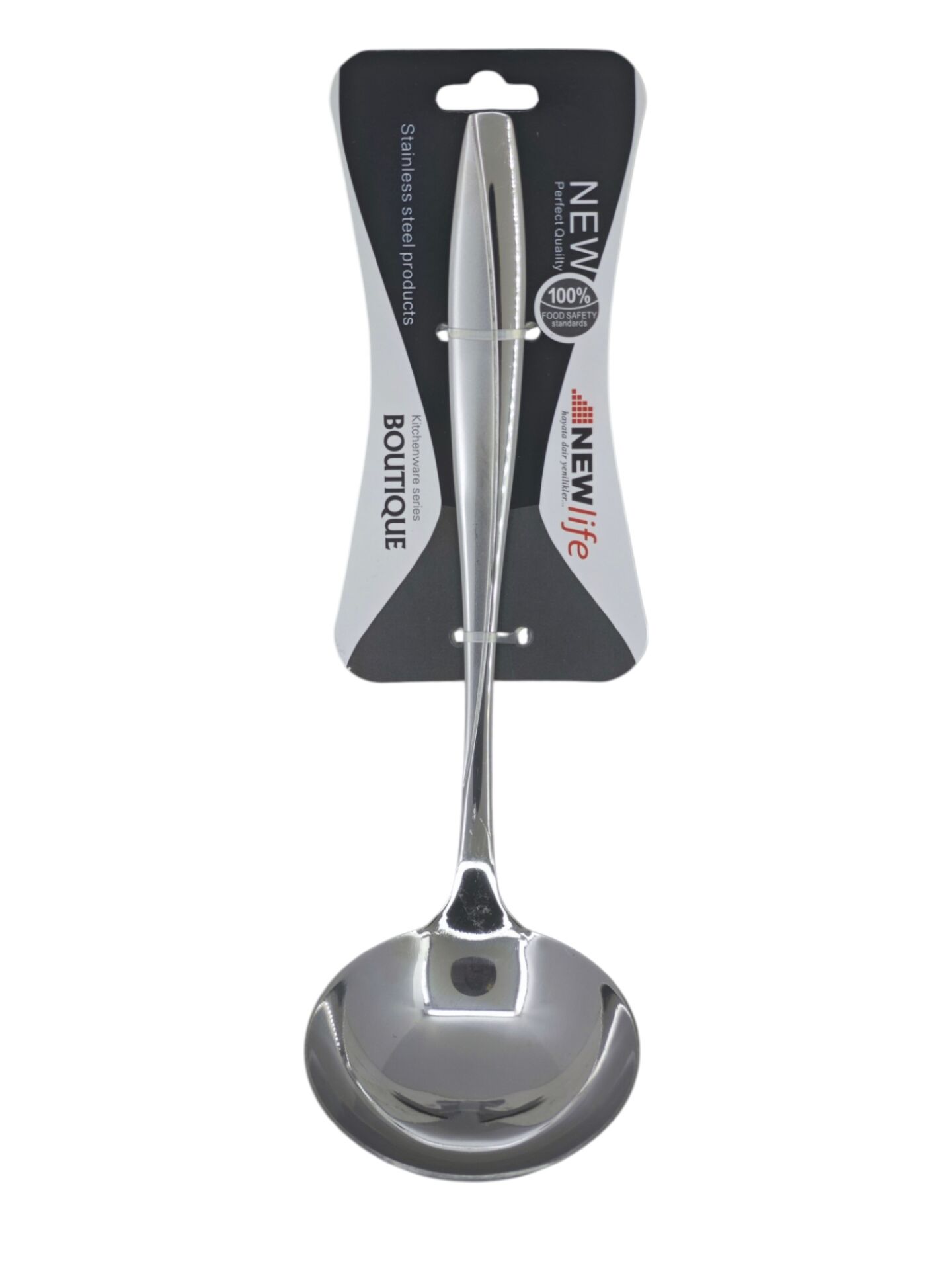 CLKN-2327 Newlife Metal Servis Kepçesi 25cm