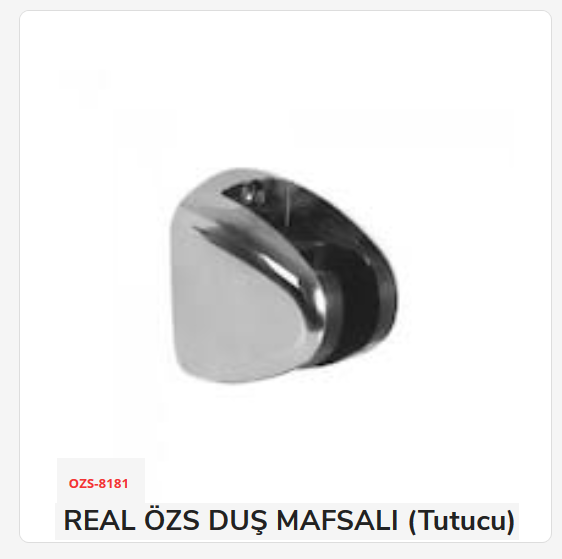 Ozs-8181 Real Özs Duş Mafsalı