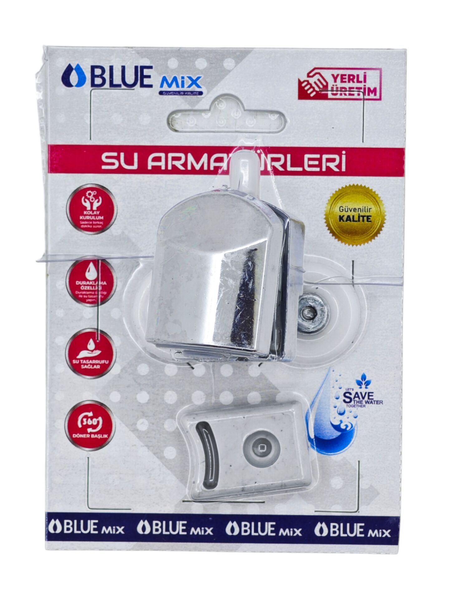 BL-2119 Bluemix Krom Duşakabin Tekeri - Tekli