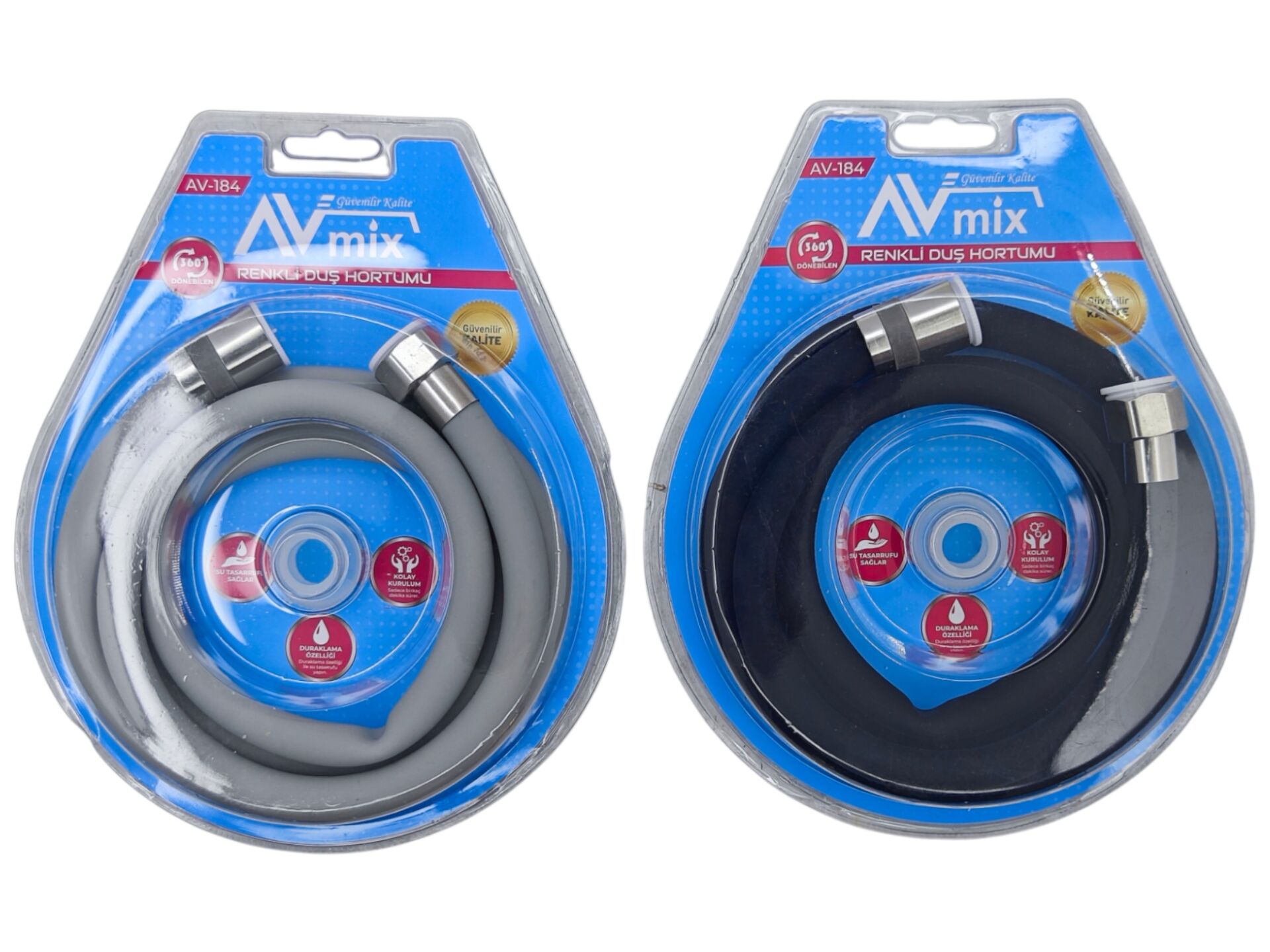 AV-184 Avmix Renkli Düş Hortumu 1.5m