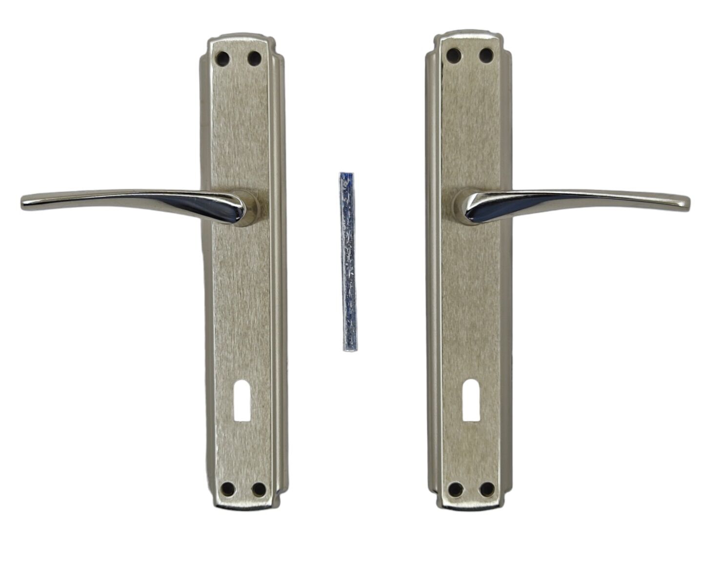 15053 Safety Saten Nikel Oda Kapı Kolu