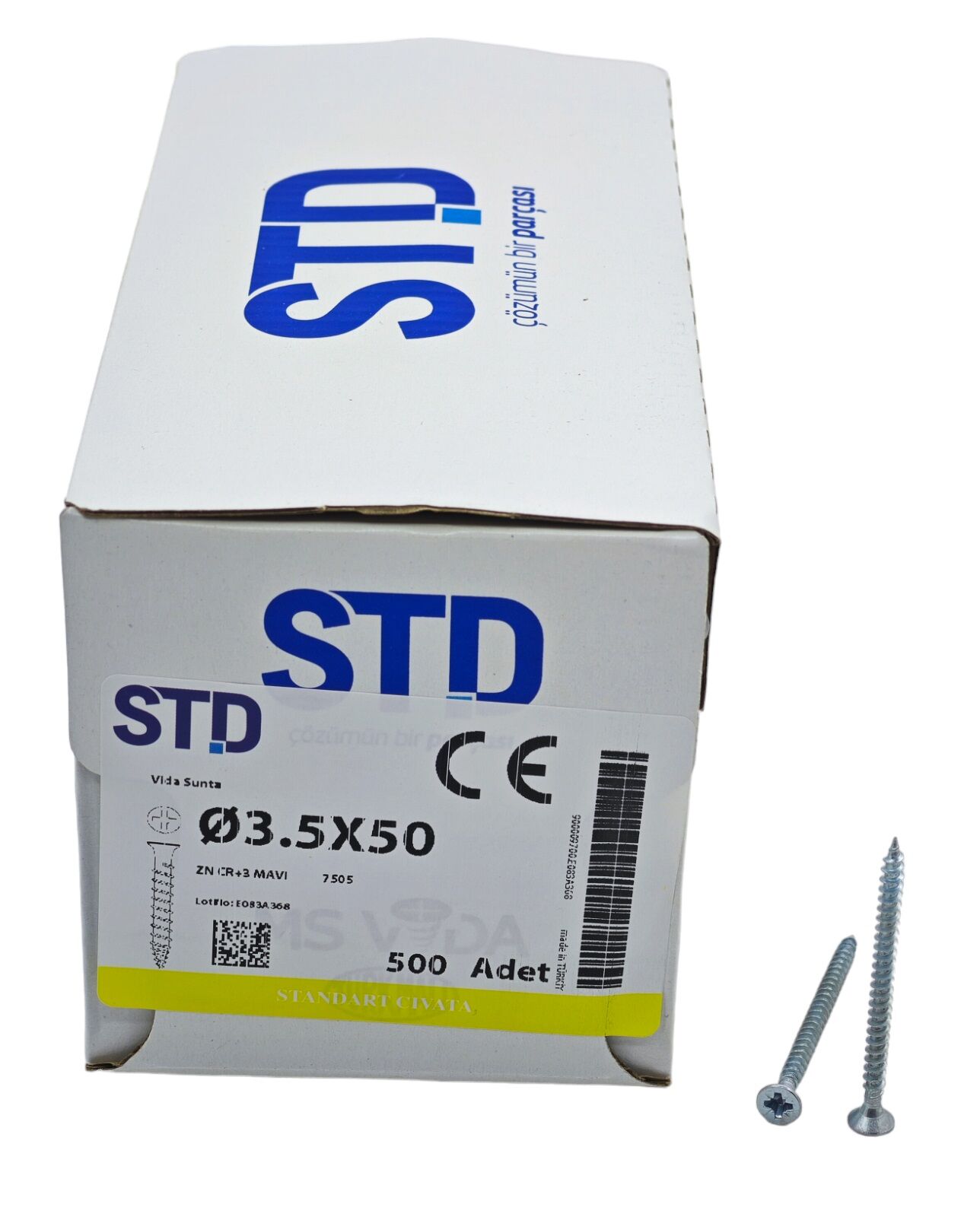 3550 STD 3.5*50mm Sunta Vidası 500lü