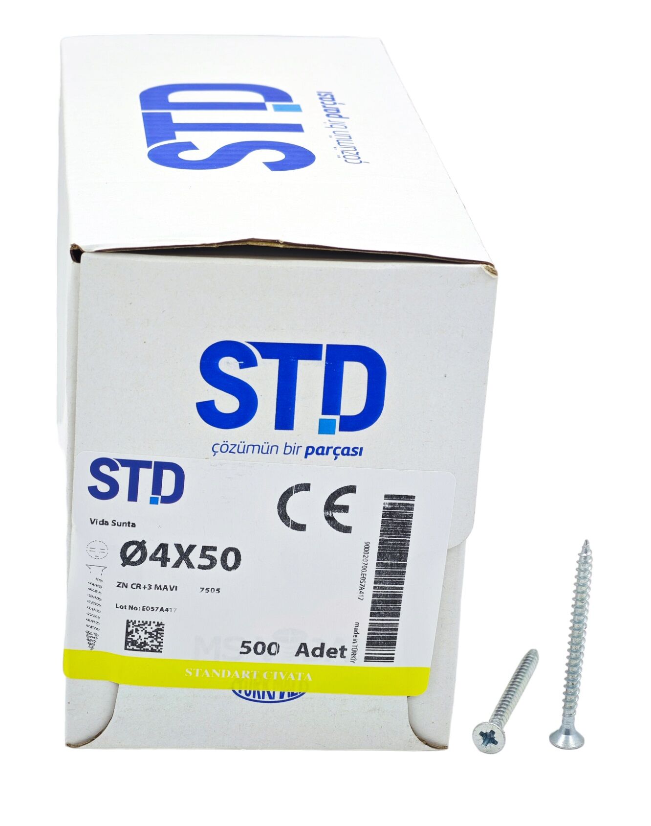 4050 STD 4*50mm Sunta Vidası 500lü