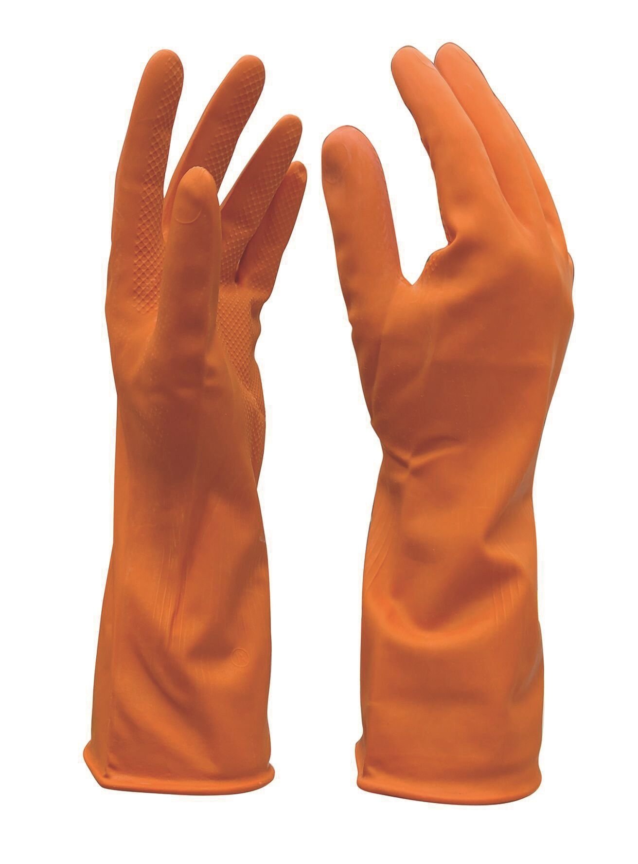 EL440 Bay-El Usta İşi Kauçuk Eldiven (XL) - Turuncu