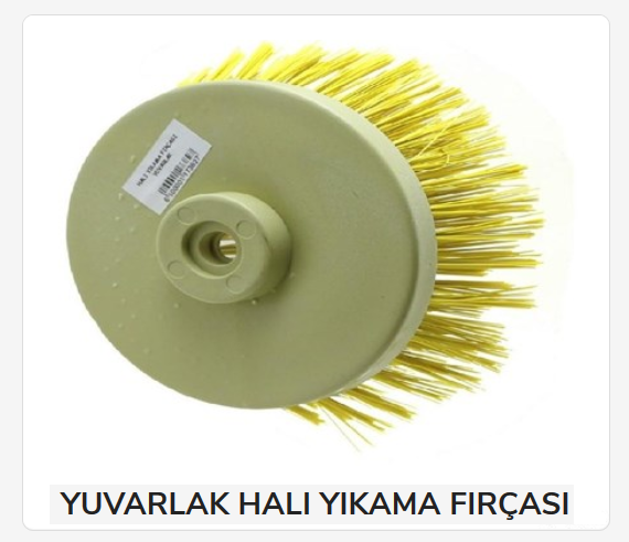 1007 Oskar Yuvarlak Halı Yıkama Fırçası - Küçük
