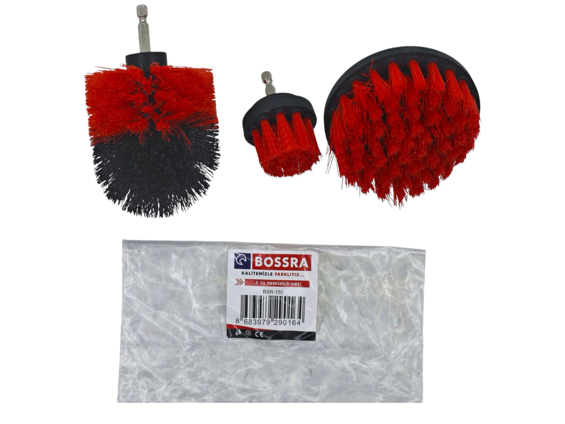 BSR-150 Bossra 3lü Temizlik Seti