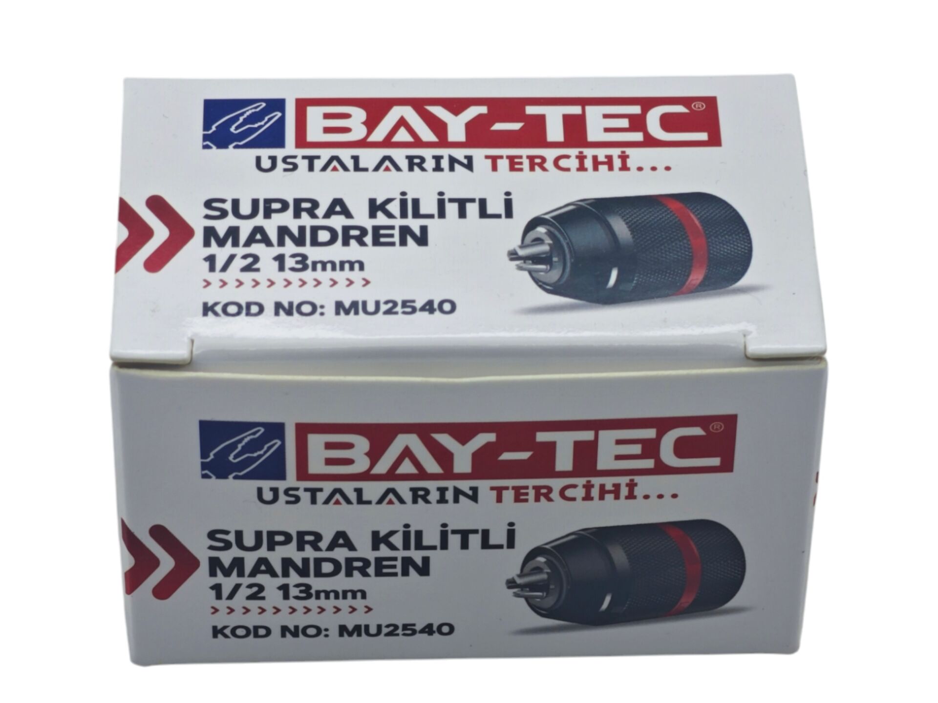 MU2540 Bay-Tec Supra Kilitli Metal Mandren 1/2 13mm