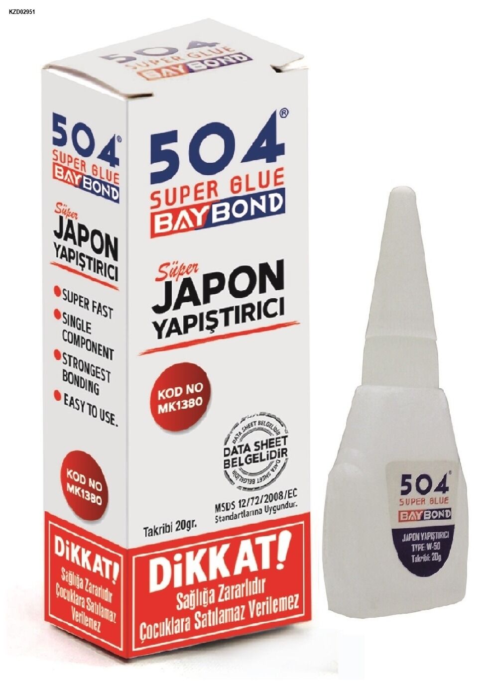 Mk1380 Baybond 504 Japon Yapıştırıcı 22G