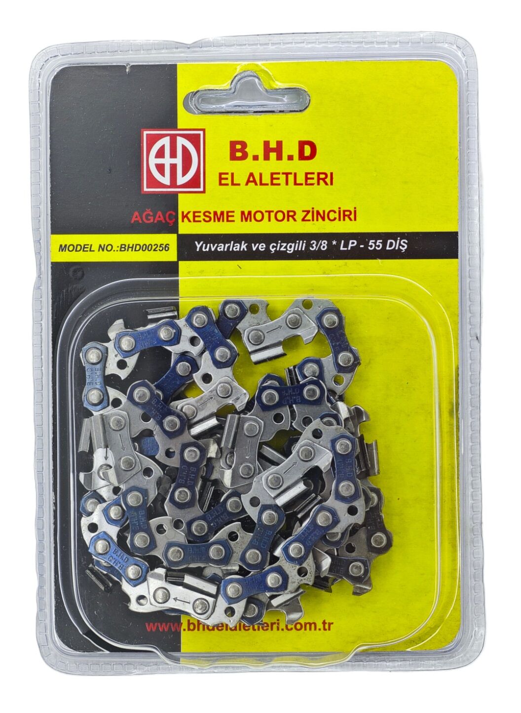 Bhd00256 B.H.D Motor Zinciri 3/8 Lp-55 - 27.5 Diş