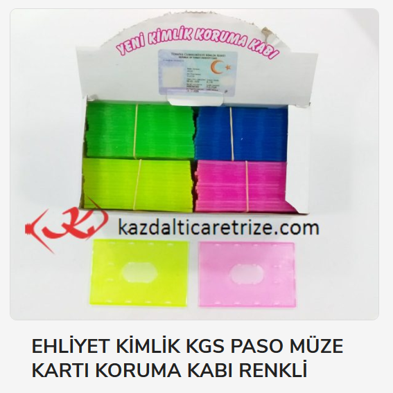 02153 Müze Plastik Kart Koruyucu