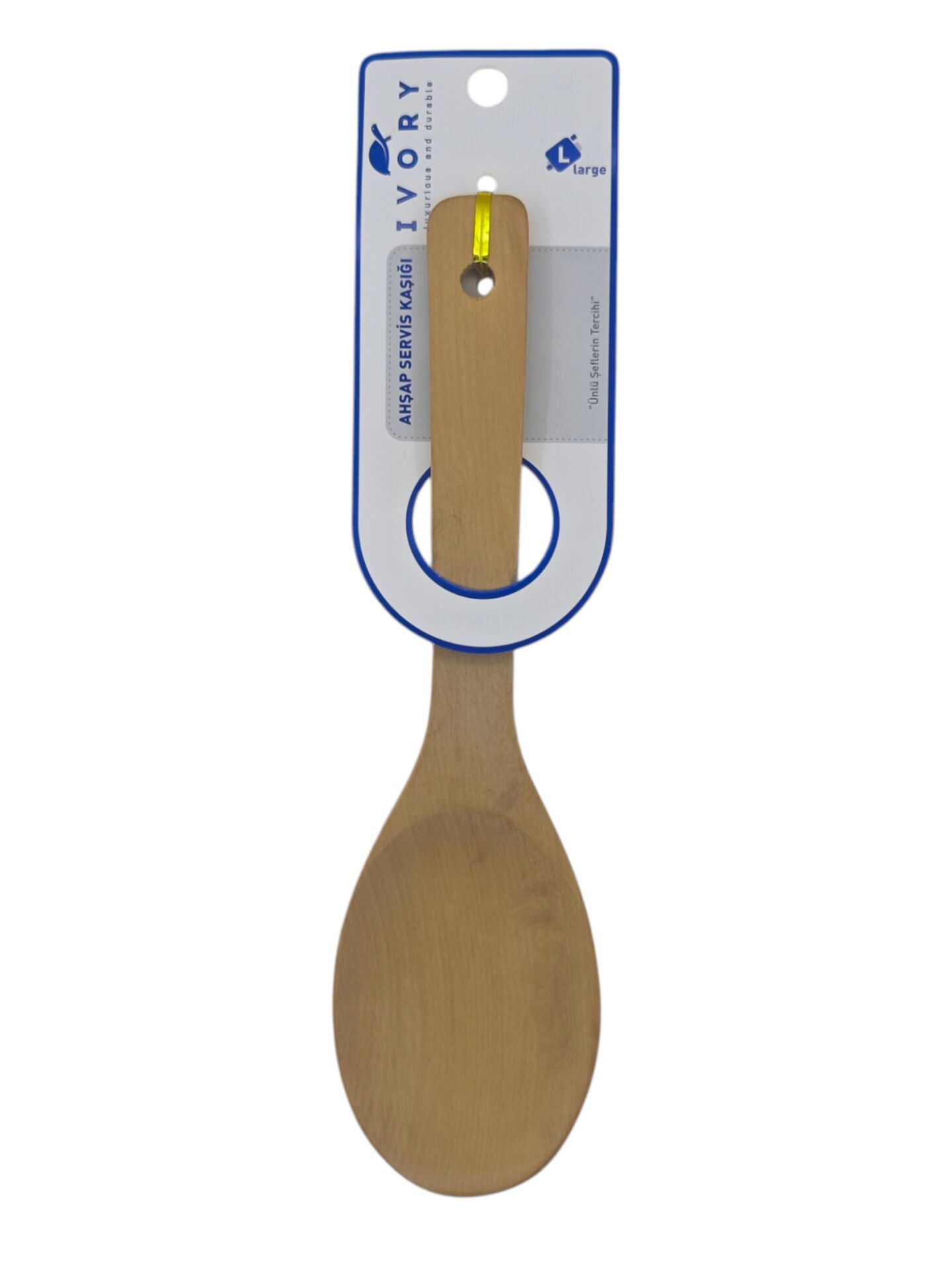IVO-KSK103 Ivory Ahşap Servis Kaşığı
