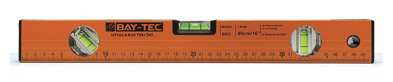 MK0662 Bay-Tec Su Terazisi 40cm - Turuncu