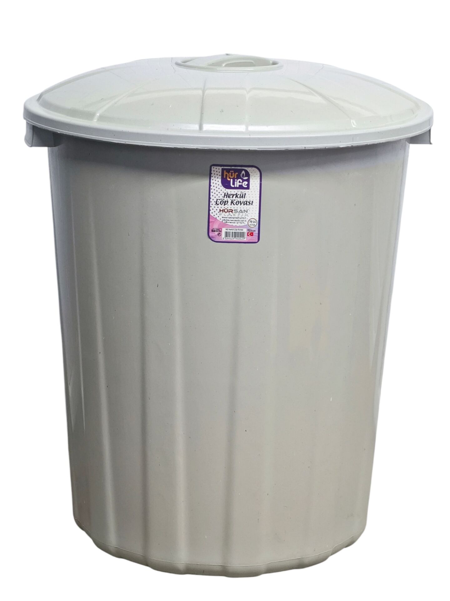 042 Hür Life Herkül Çöp Kovası 70lt