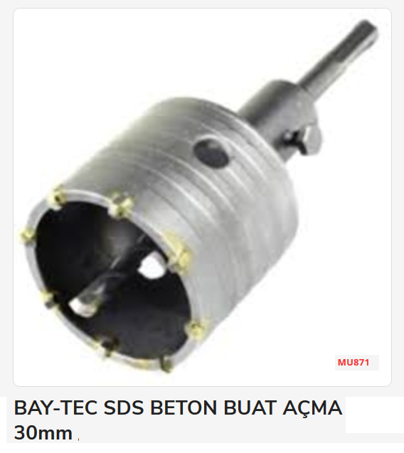 Mu871 Bay-Tec Sds Beton Buat Açma 30Mm
