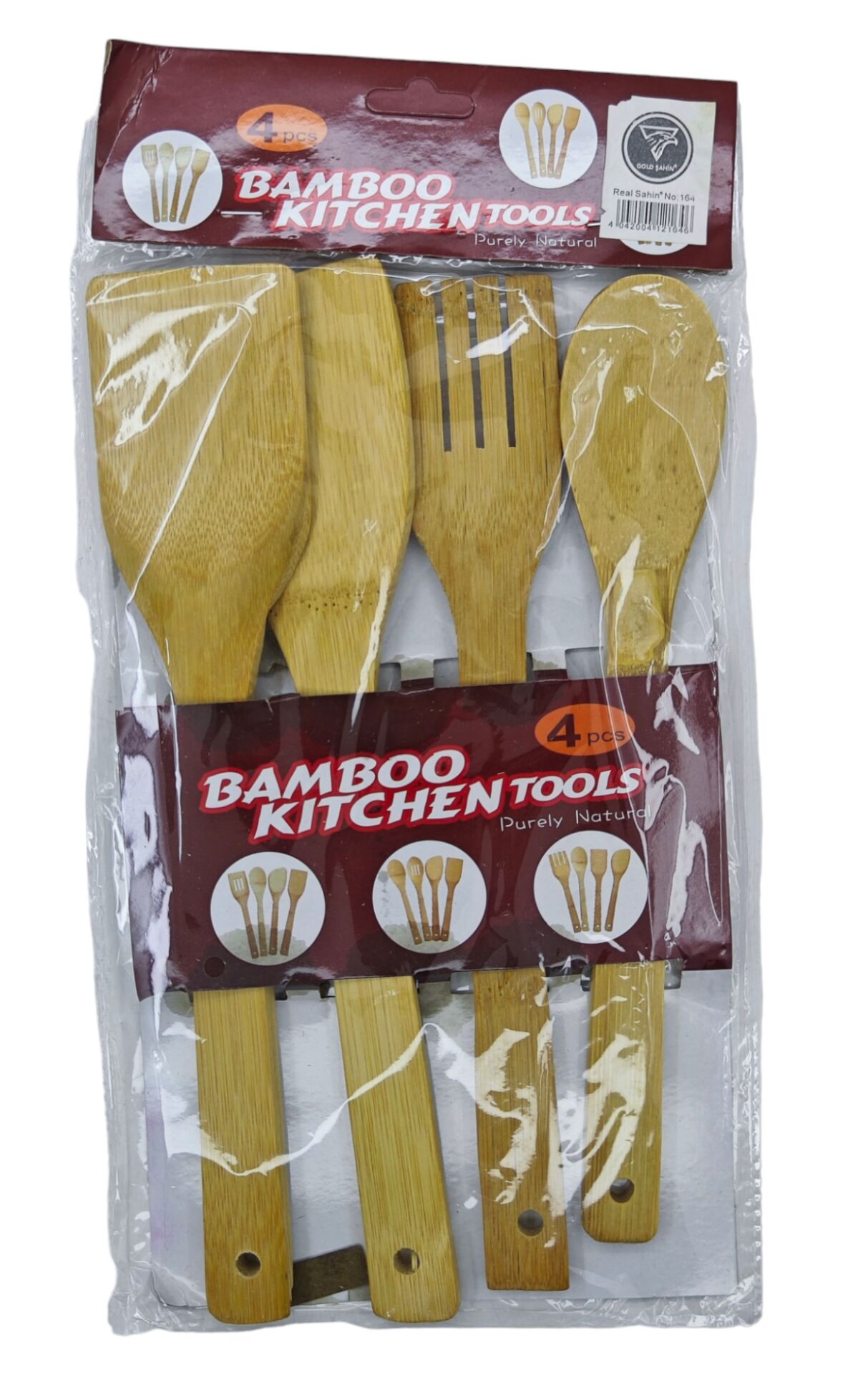 164 Real Şahin Bambu Kaşık Set 4Lü
