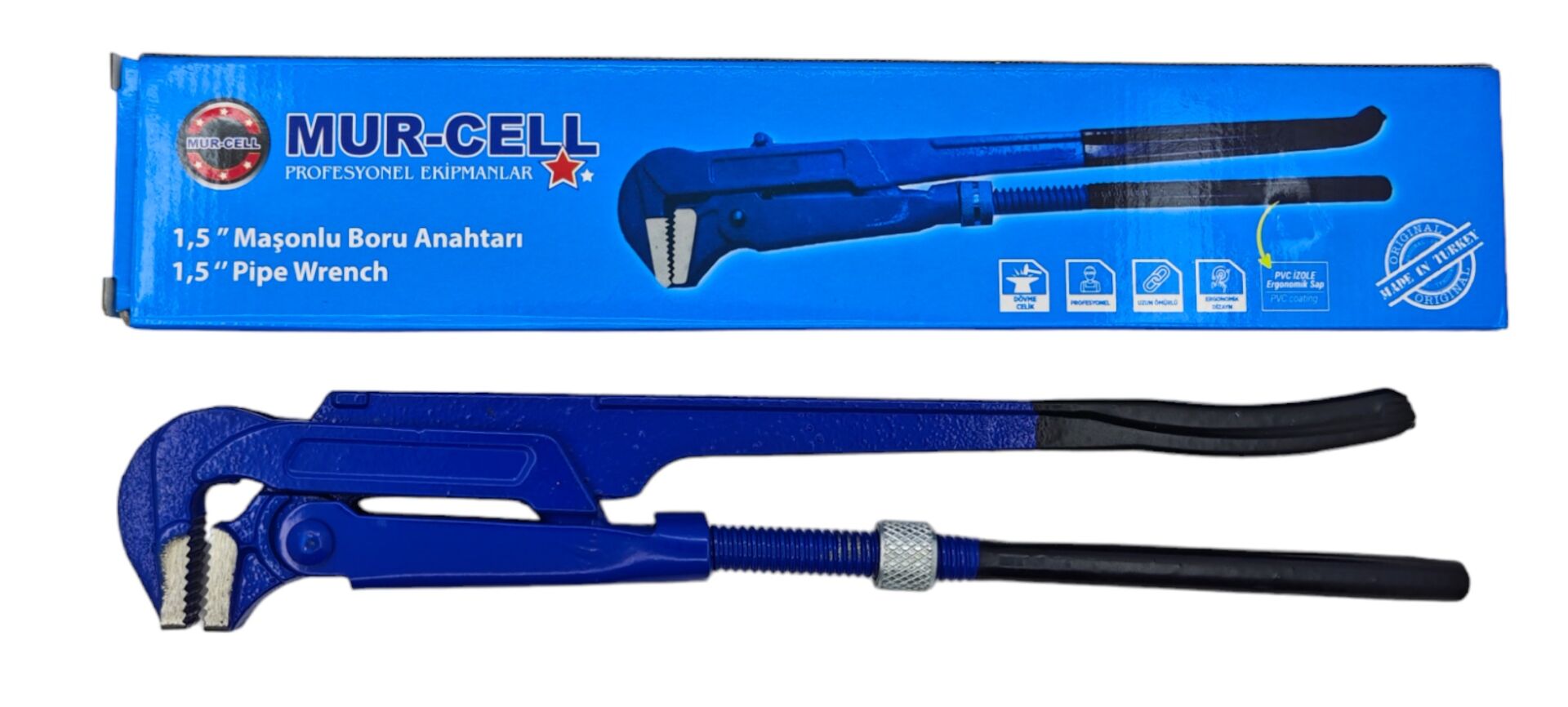 3582 Mur-Cel Maşalı Boru Anahtarı 1.5