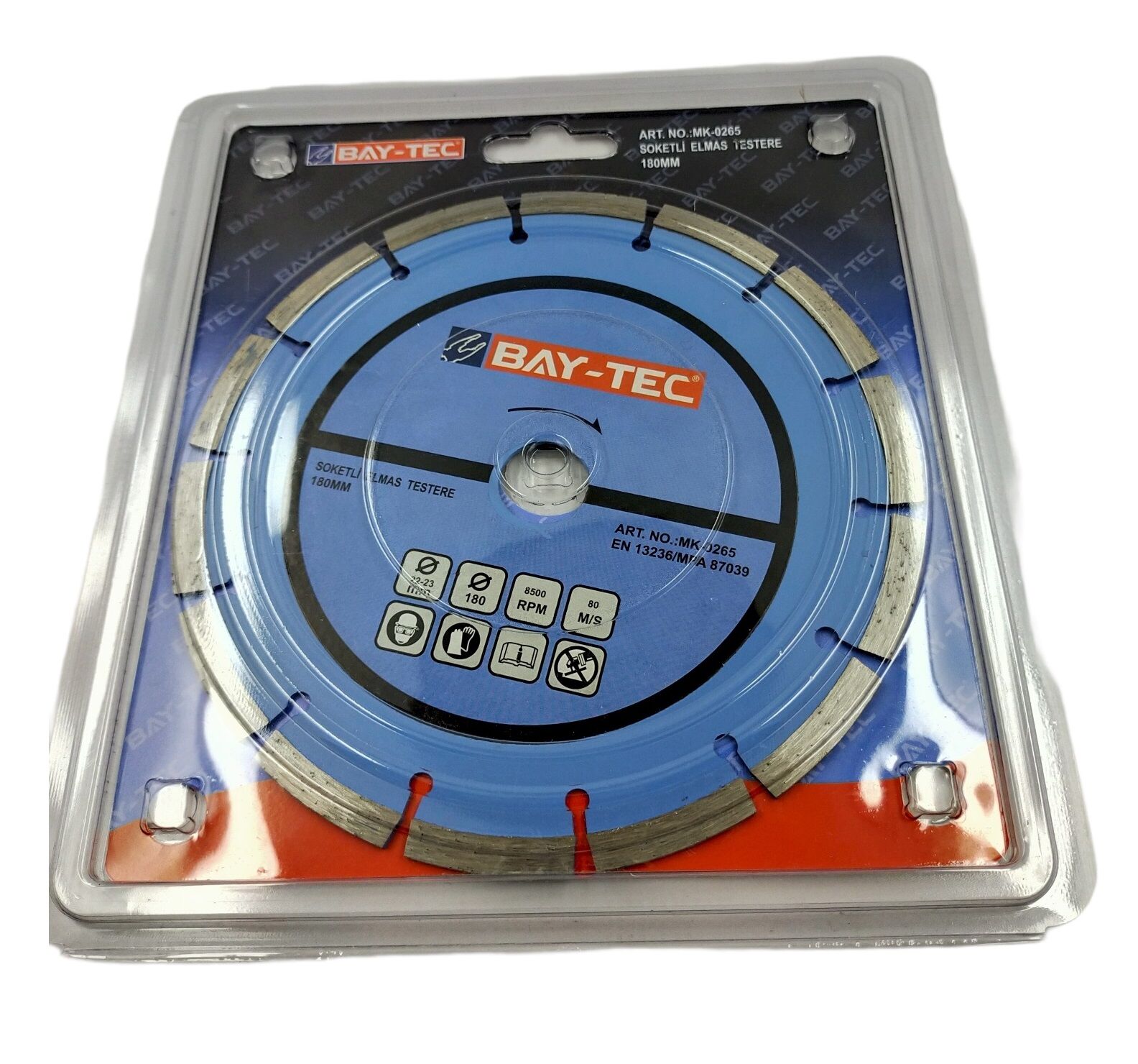 Mk0265 Bay-Tec Soketli Elmas Testere 180Mm