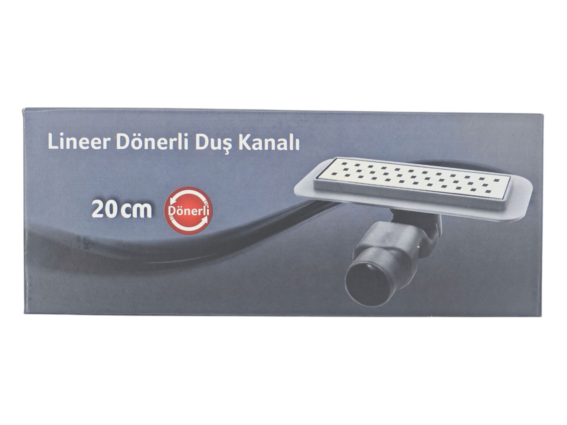 16750 Lineer Dönerli Duş Kanalı 20Cm