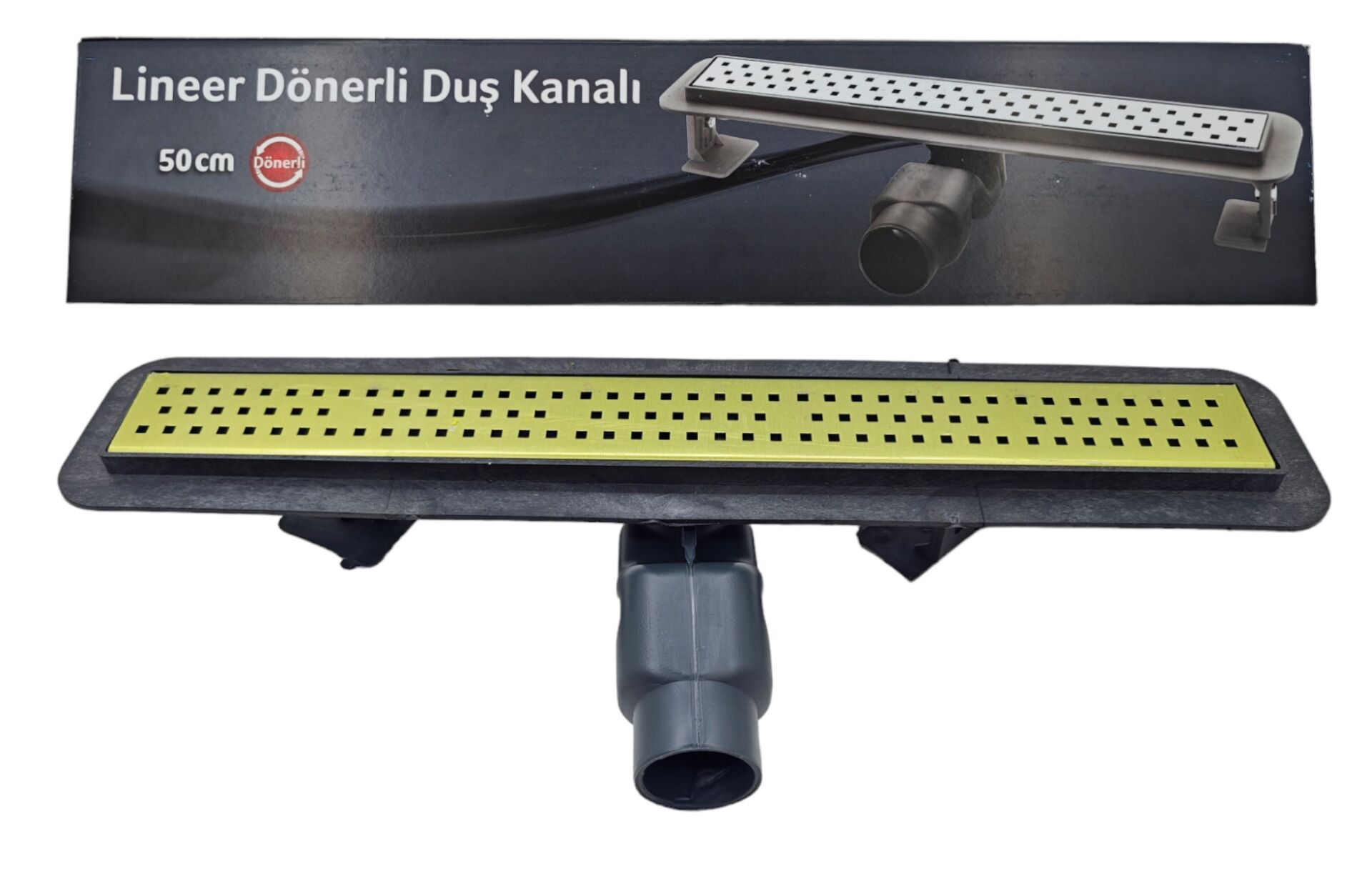 16752 Lineer Dönerli Duş Kanalı 50Cm
