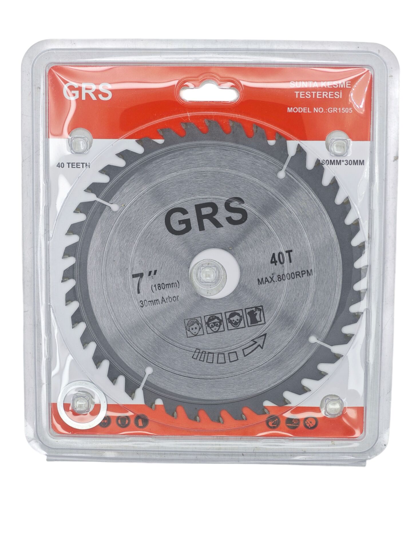 GR1505 GRS 40T Sunta Kesme Testeresi 180mm 3mm