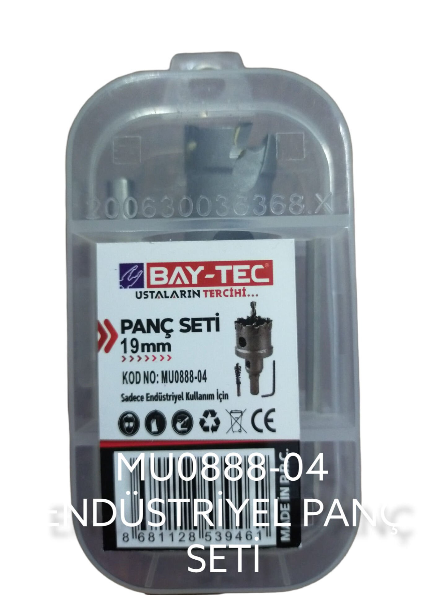 Mu0888-04 Bay-Tec Tct Metal Panç 19Mm