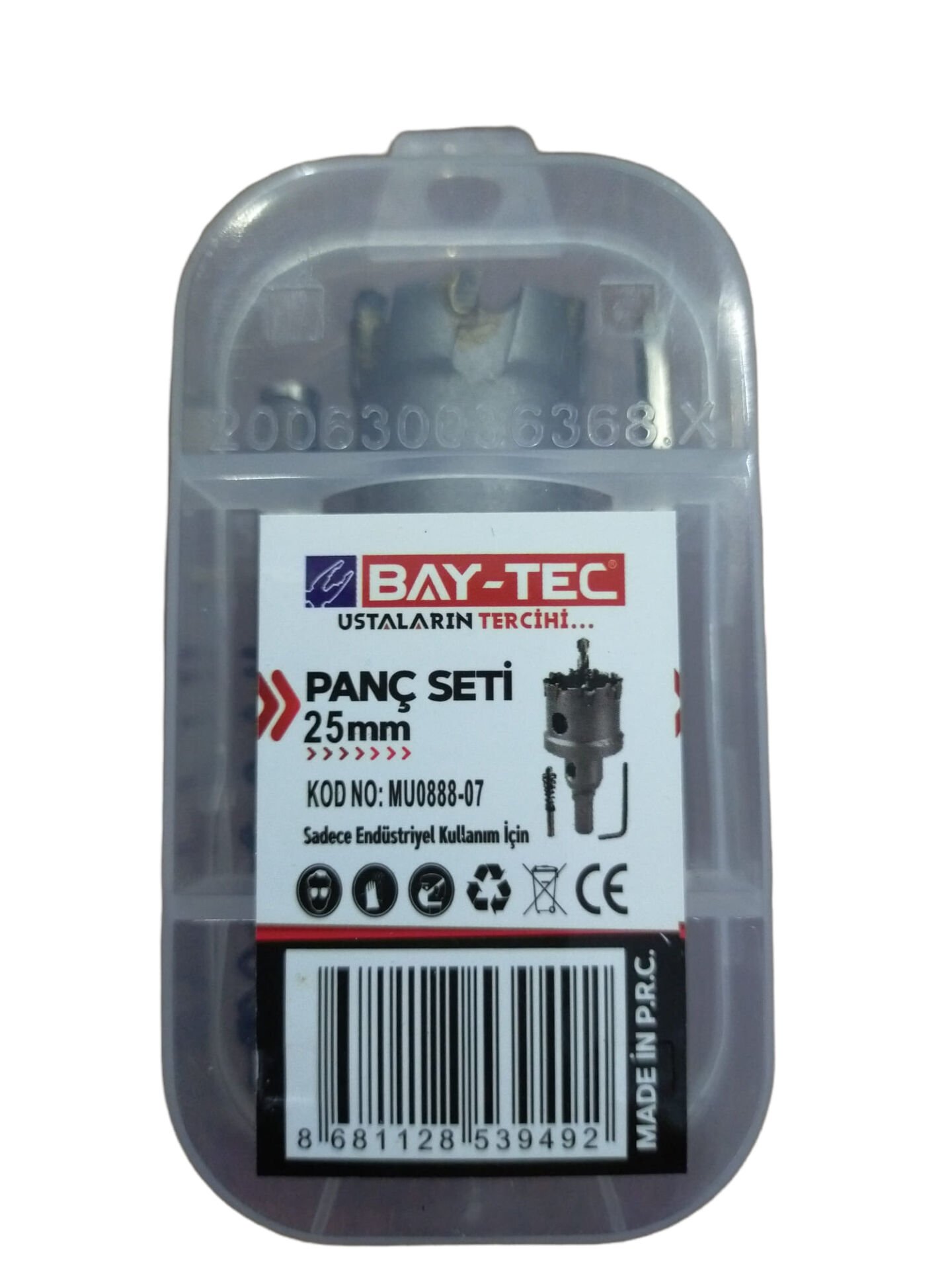 Mu0888-07 Bay-Tec Tct Metal Panç 25Mm