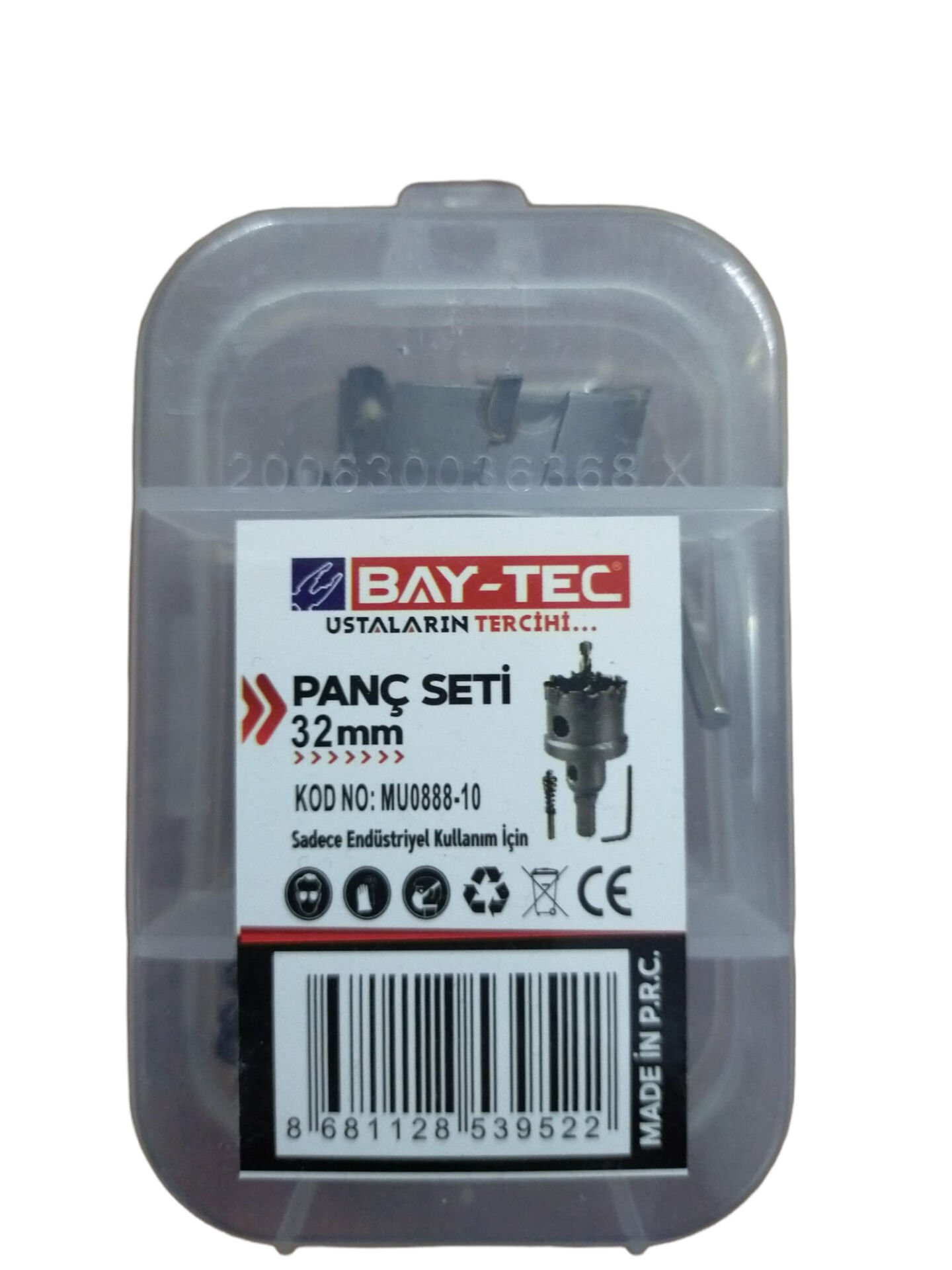 Mu0888-10 Bay-Tec Tct Metal Panç 32Mm