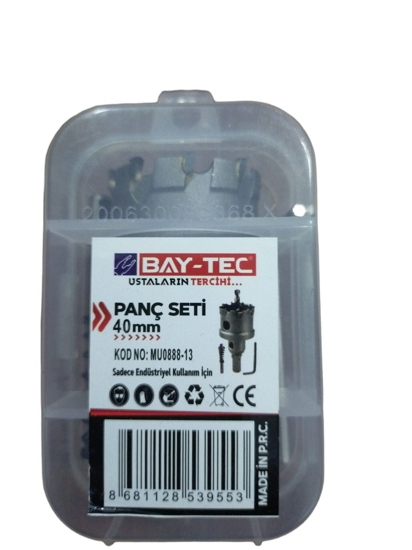 Mu0888-13 Bay-Tec Tct Metal Panç 40Mm