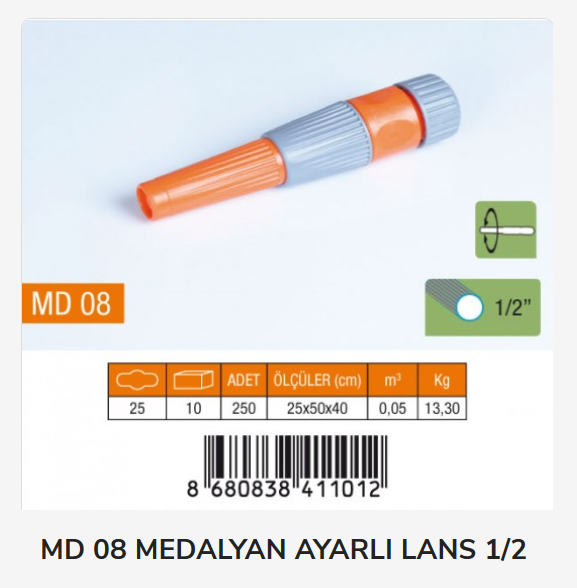 Md 08 Medalyan Ayarlı Lans 1/2