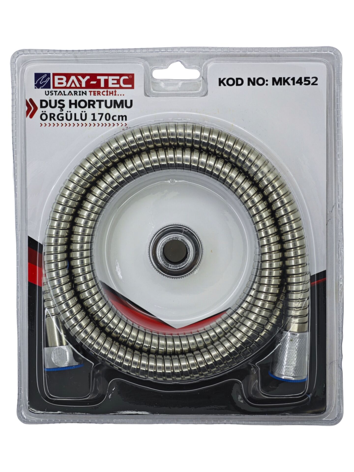Mk1452 Bay-Tec Örgülü Duş Hortumu 170Cm