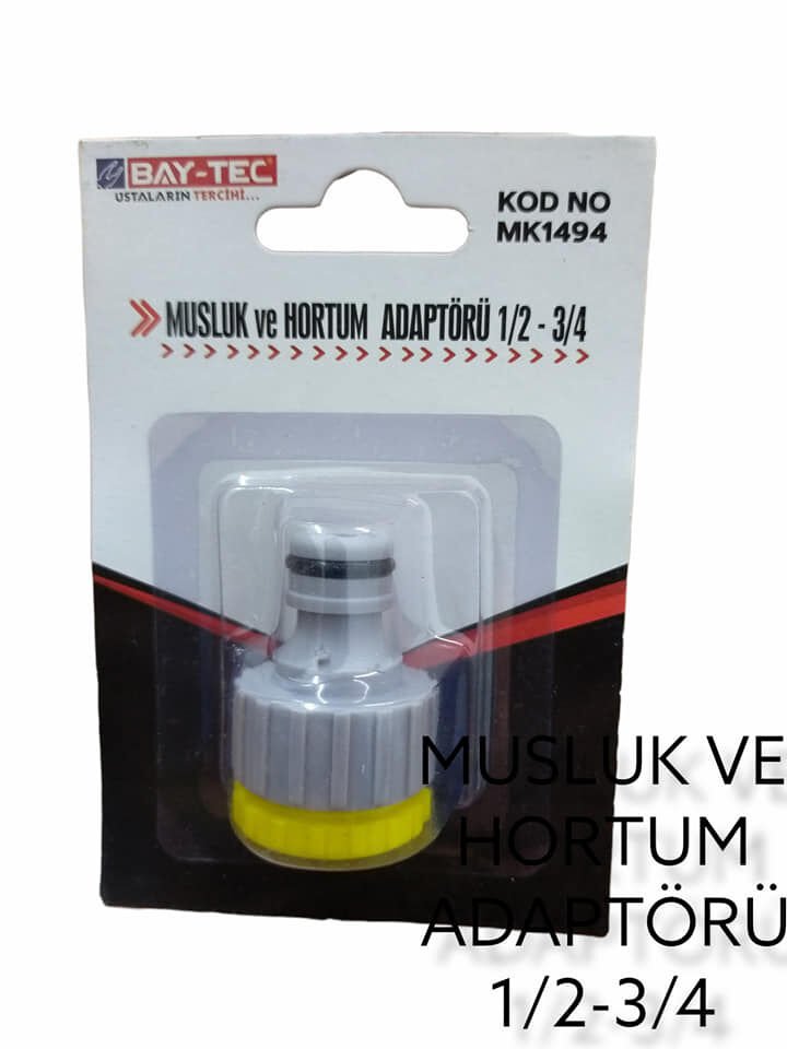 Mk1494 Bay-Tec Musluk Adaptörü 1/2 - 3/4