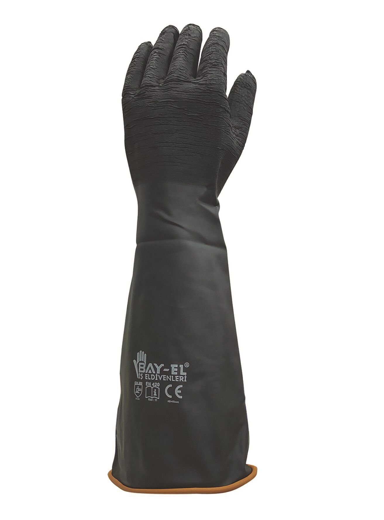 EL450 Bay-El Pütürlü Kauçuk Eldiven 45cm