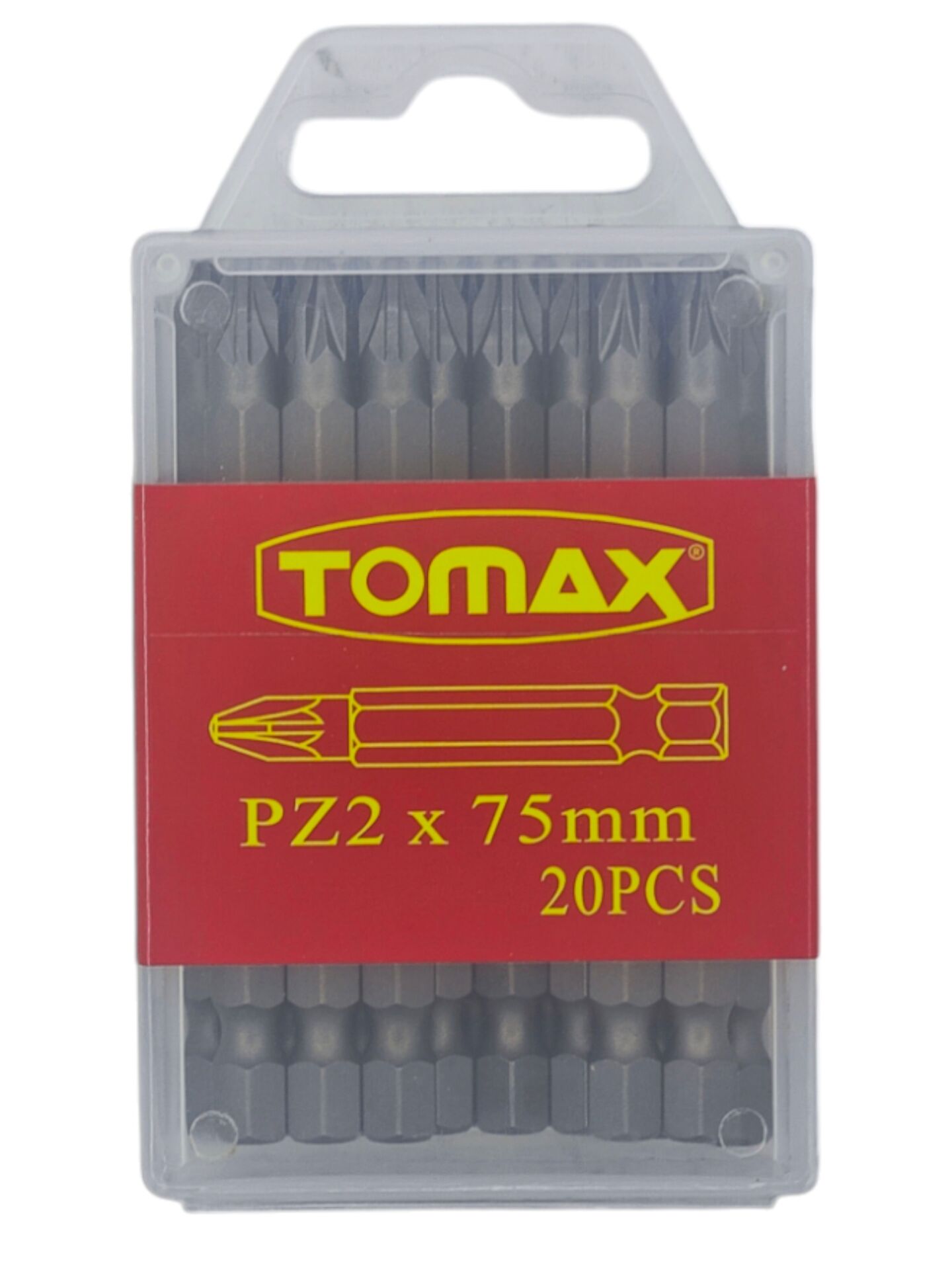T-0230 Tomax Yıldız Bits Uç PZ 2 75mm - Köşeli