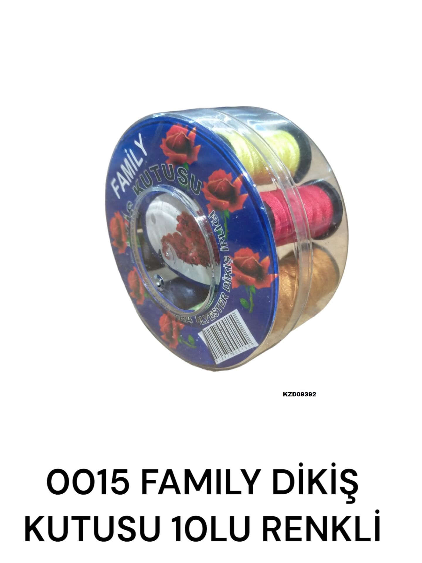 0015 Family Dikiş Kutusu 10Lu (Renkli)