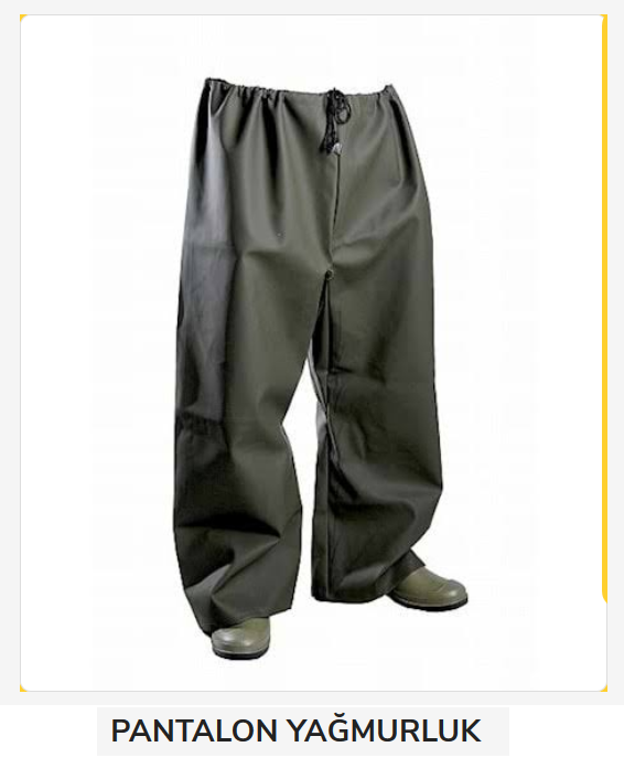 31-03 Akçay PVC Pantolon