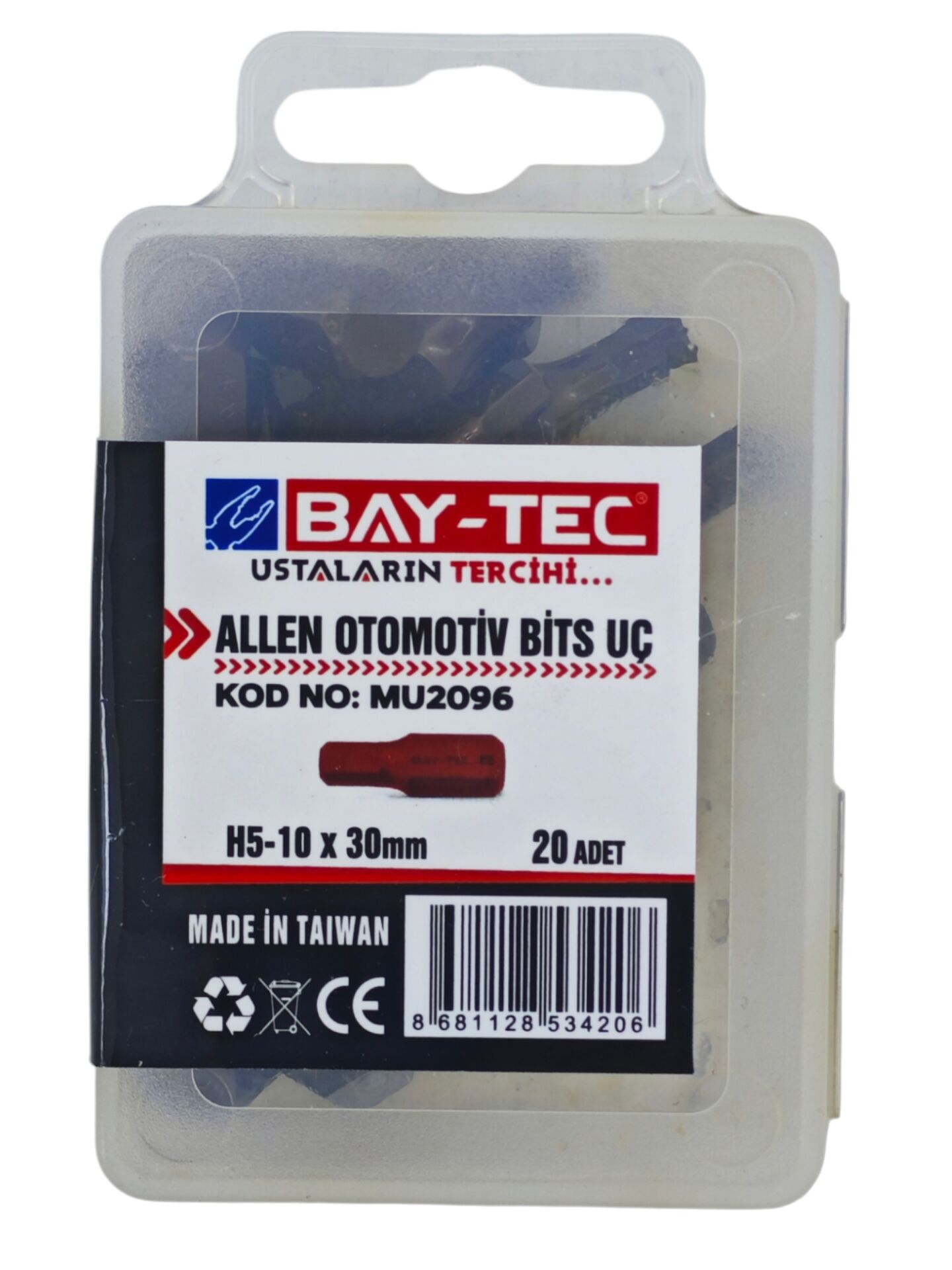 MU2096 Bay-Tec Allen Otomotiv Bits Uc H5-10*30mm