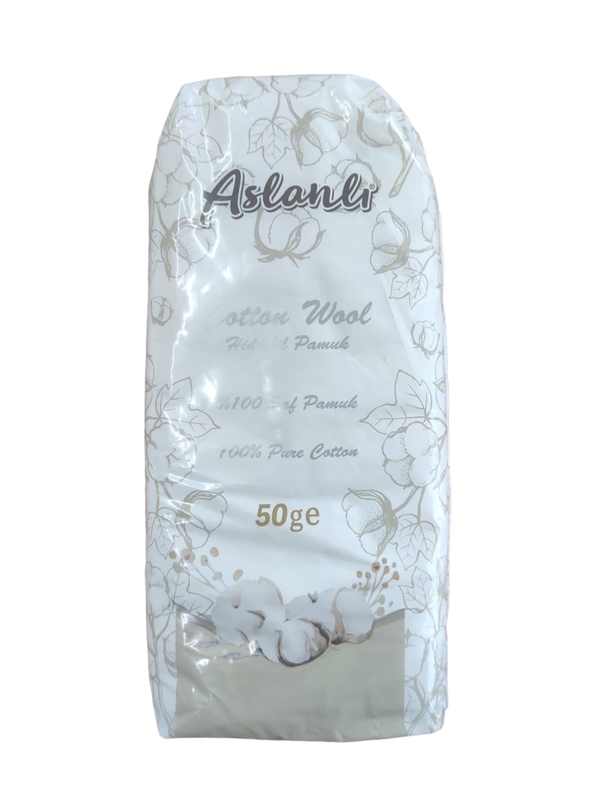 0030 Aslanlı İdrofil Pamuk 50Gr