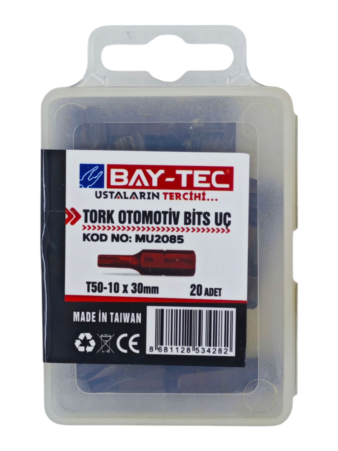 MU2085 Bay-Tec Tork Otomotiv Bits Uç T50-10*30mm