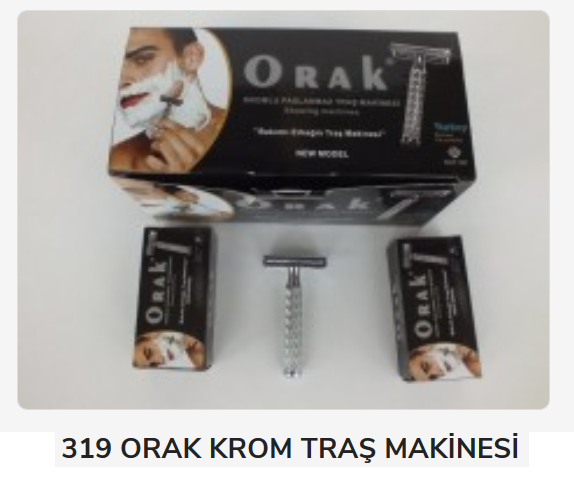 319 Orak Krom Traş Makinesi