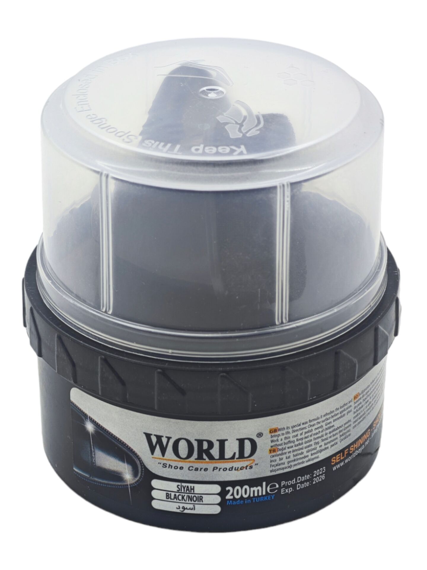 397 World Ayakkabı Boyası 200Gr - Siyah