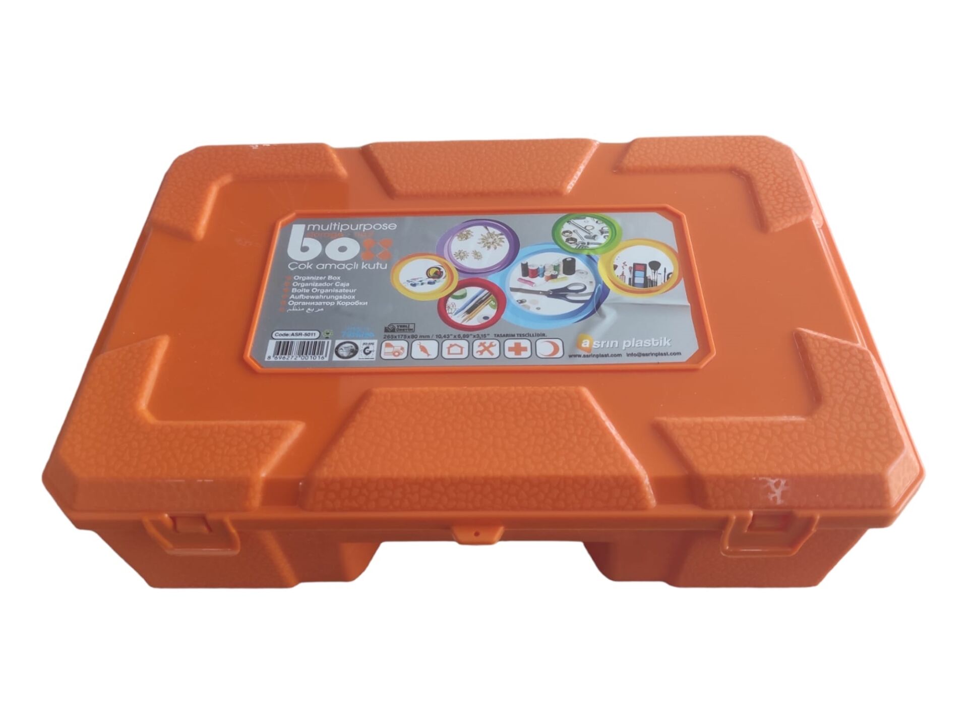 Asr-5011 Asrın Çok Amaçlı Kutu No 2 - Turuncu
