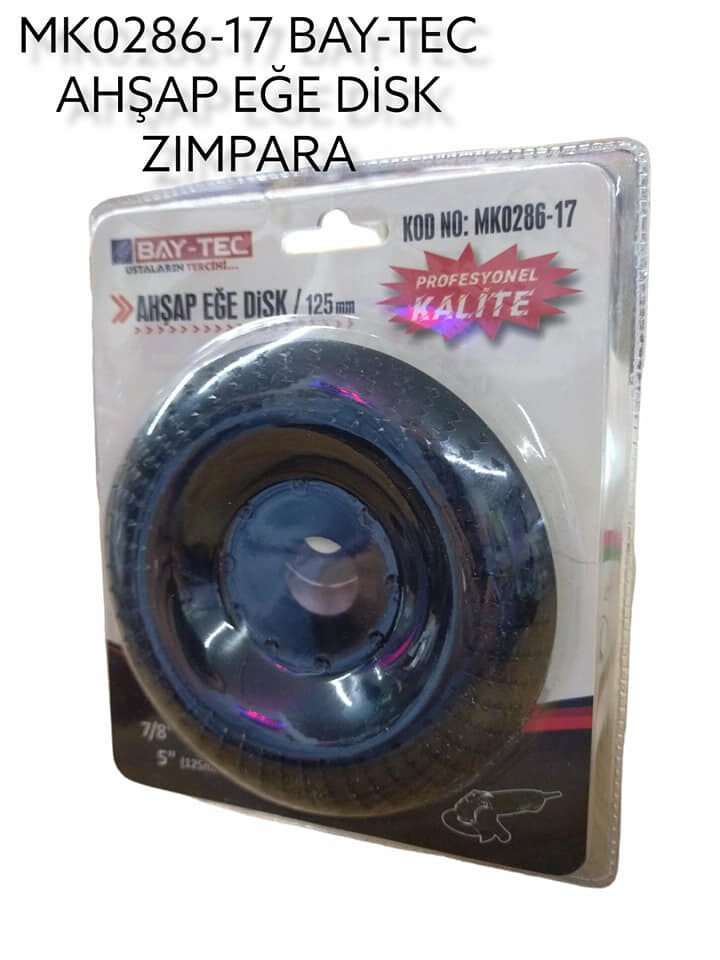 Mk0286-17 Bay-Tec Ahşap Eğe Disk 125Mm