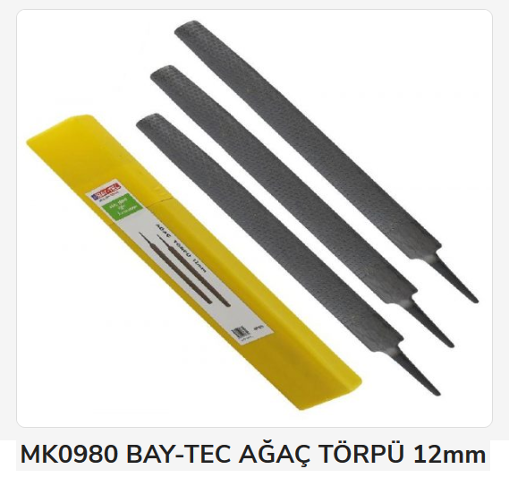 Mk0980 Bay-Tec Ağaç Törpü 12Mm