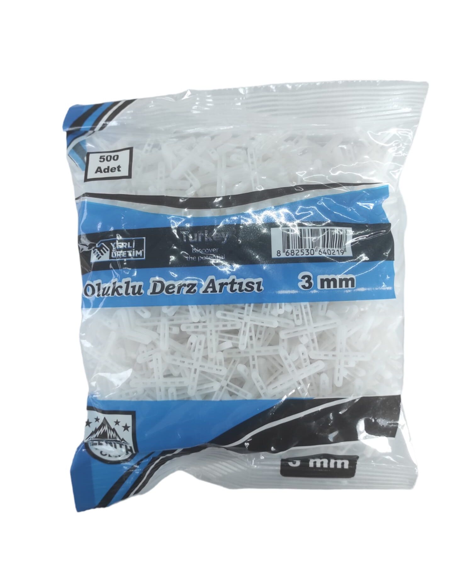 4021 Zenıth Oluklu Derz Artısı 3Mm 500LÜ