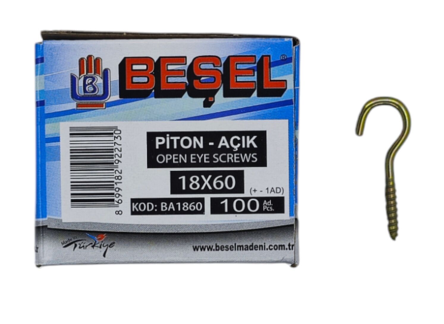 BA1860 Beşel Piton 18*60 - Açık