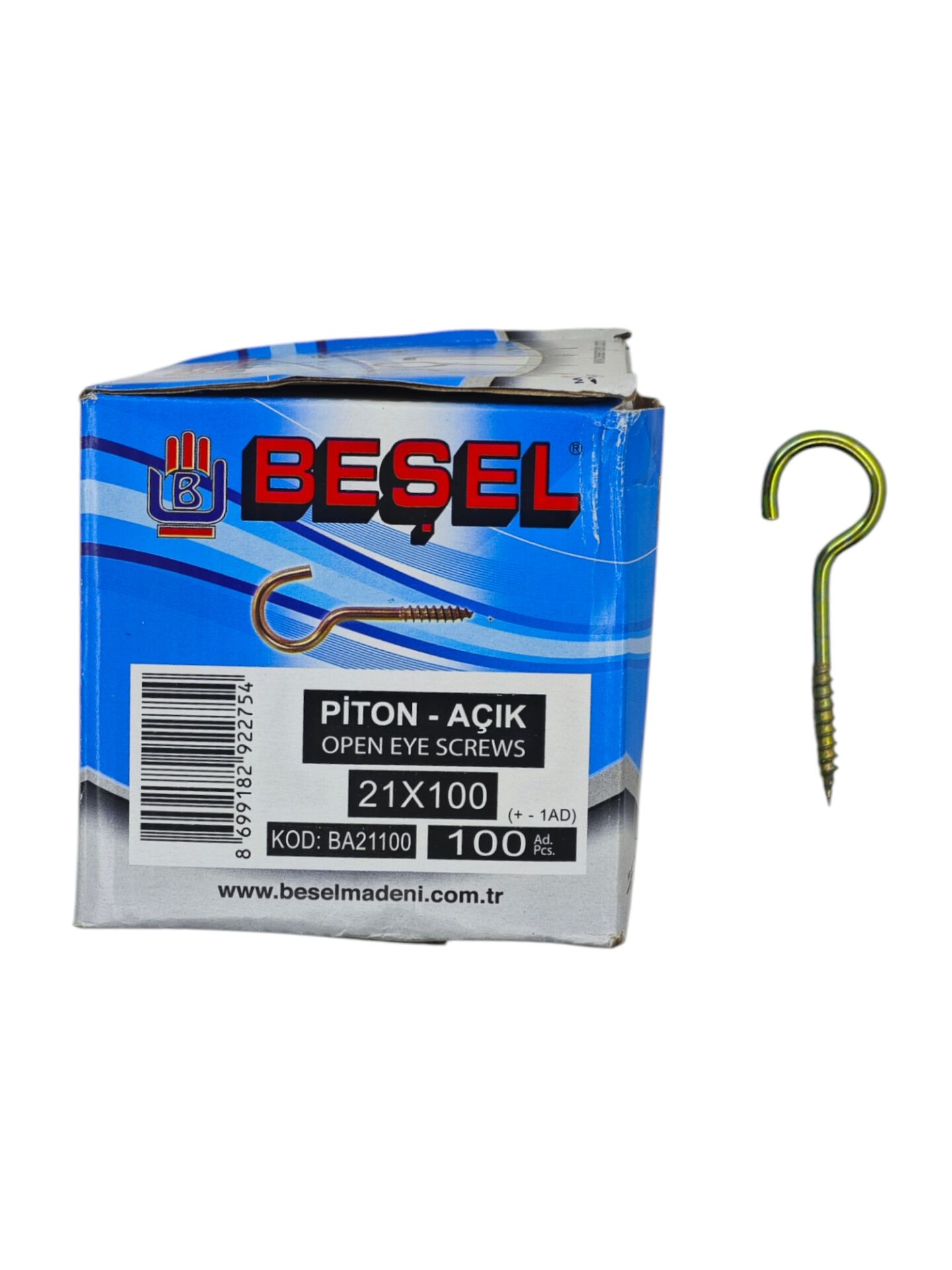 BA21100 Beşel Piton 21*100 - Açık