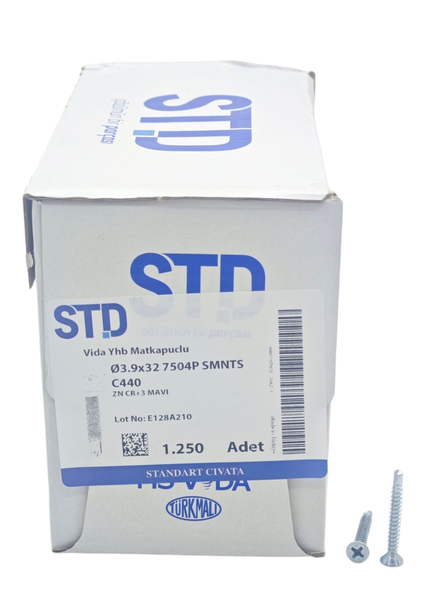 3932 STD 3.9*32mm YHB Matkap Uçlu Vida 1250li