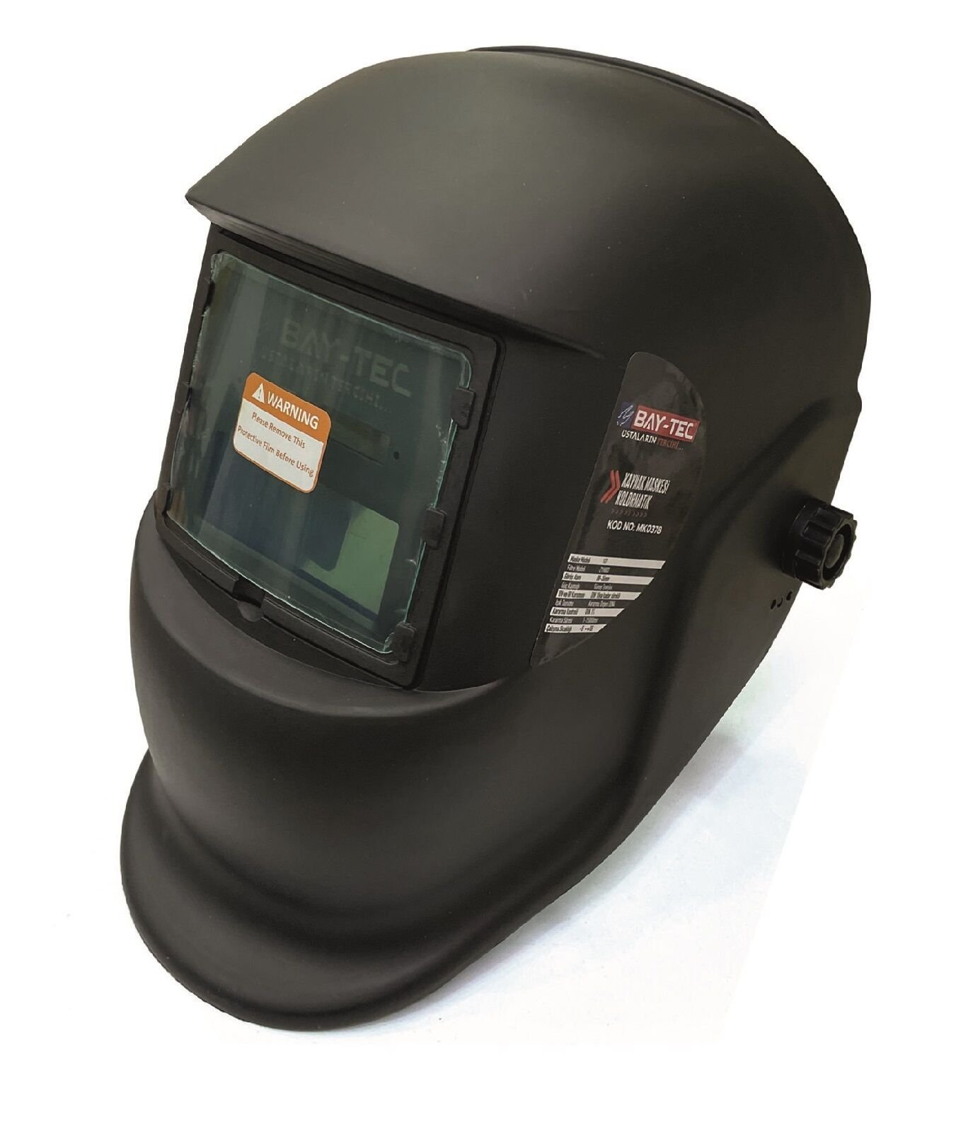 Mk0378 Bay-Tec Kolormatik Kaynak Maskesi